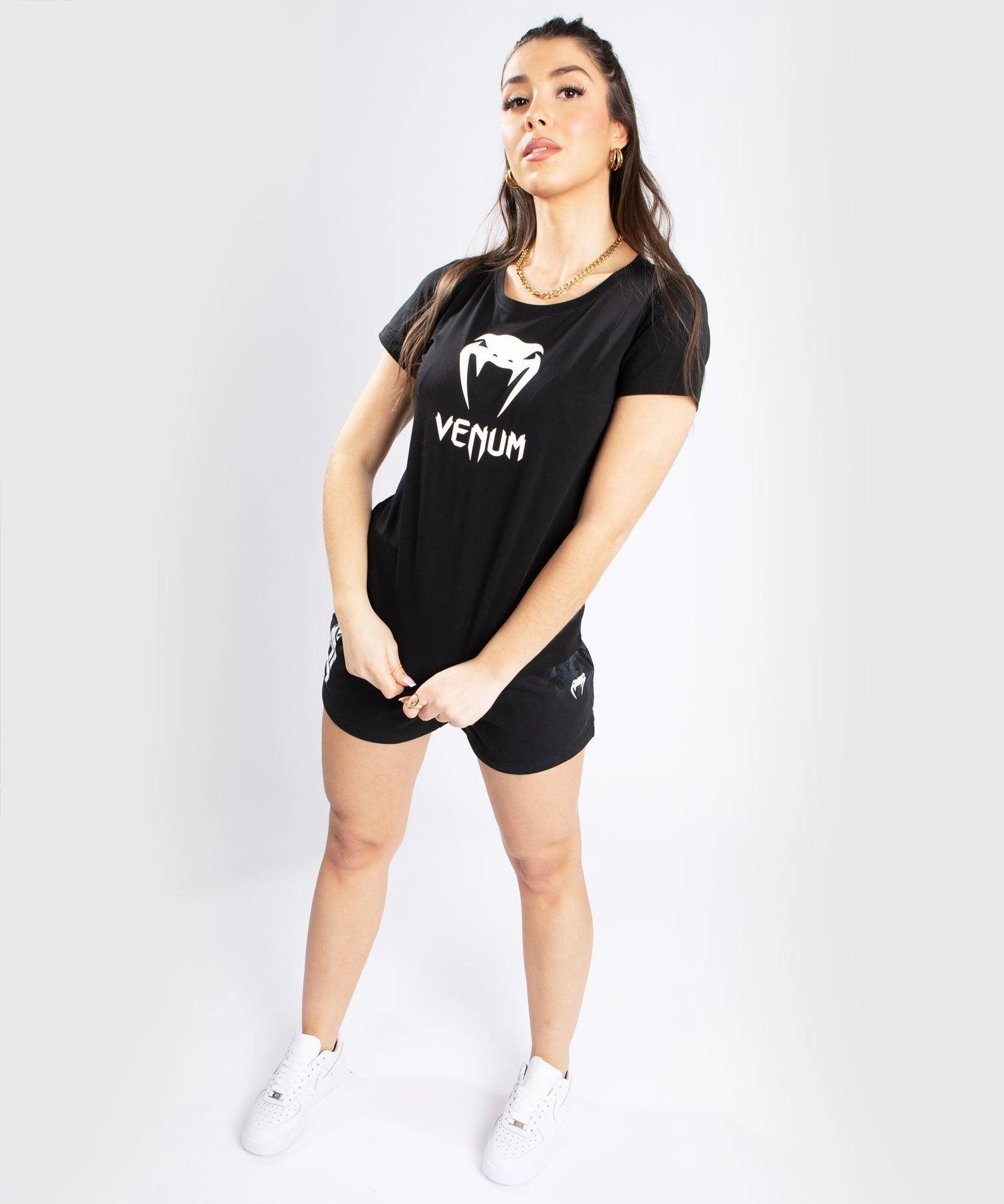 Venum Classic T-Shirt - For Women - Black - Image 2
