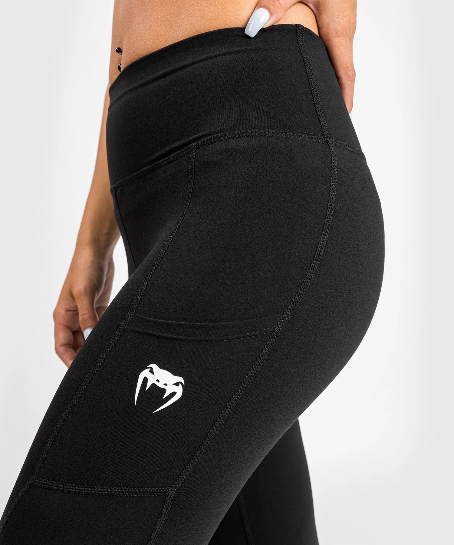 Venum Essential Performance Leggings - Black - Image 6