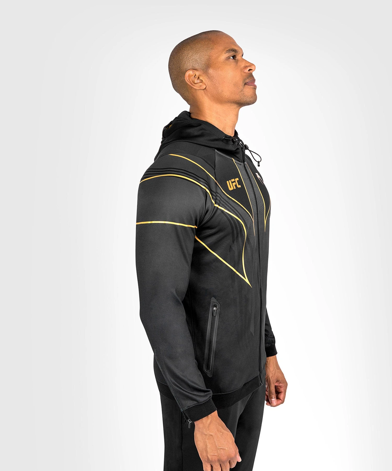 UFC Venum Personalized Authentic Fight Night 2.0 Men's Walkout Hoodie - Champion - Image 2