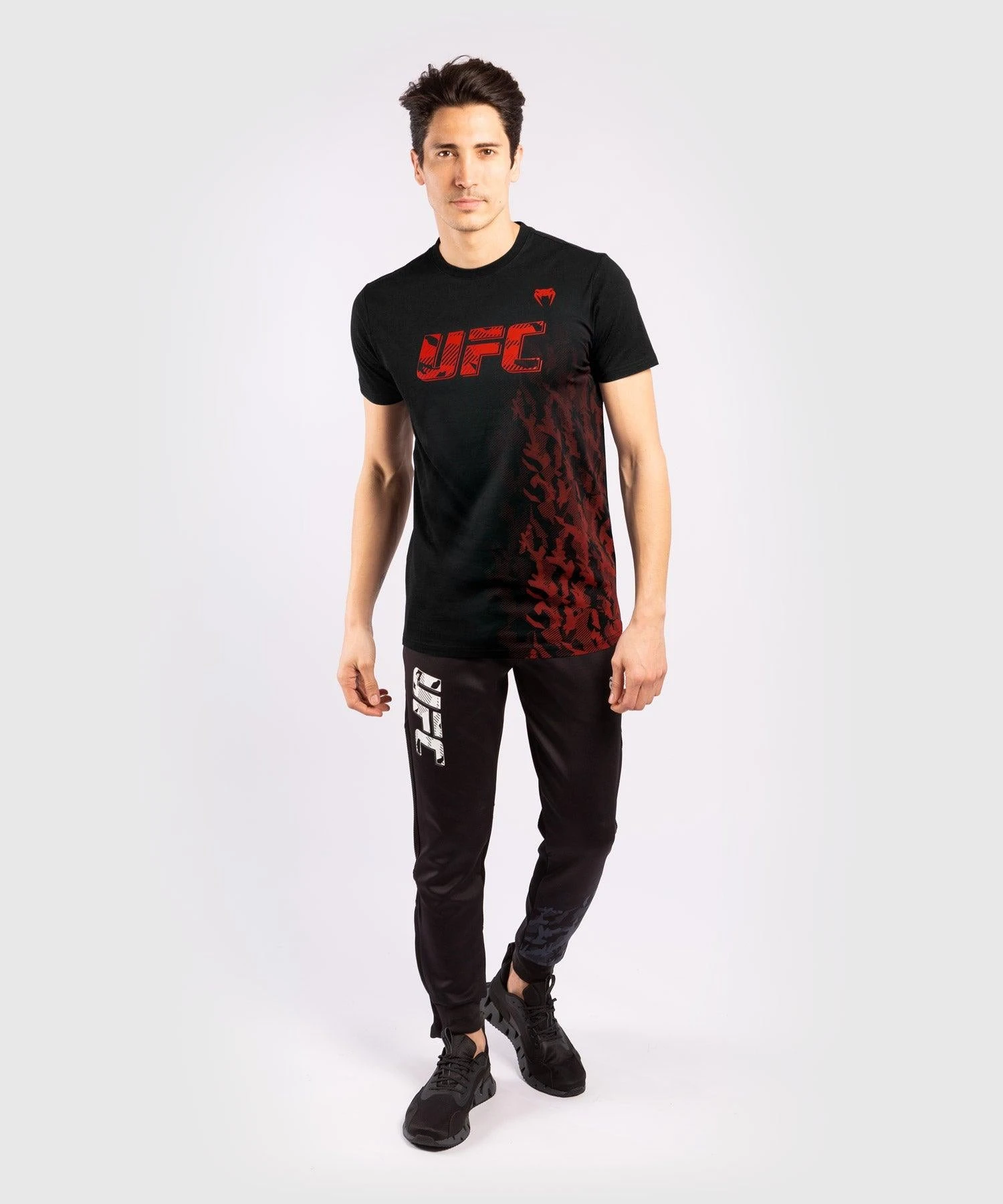 UFC Venum Authentic Fight Week Men's Short Sleeve T-shirt - Black - Image 5