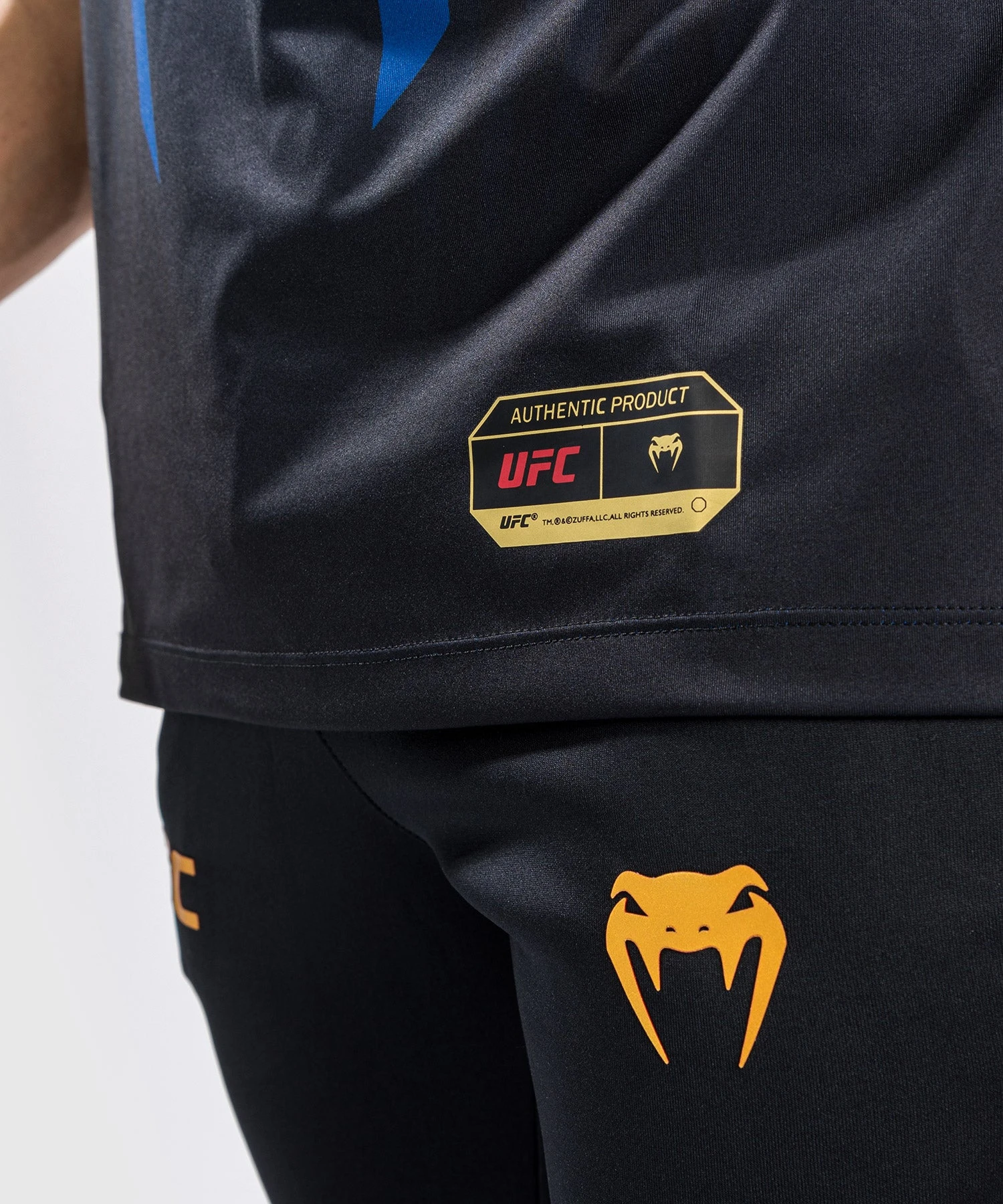 CSD FASHION UFC AUTHENTIC FIGHT NIGHT 2.0 KIT BY VENUM MEN'S WALKOUT JERSEY - Midnight - Champion - Image 8