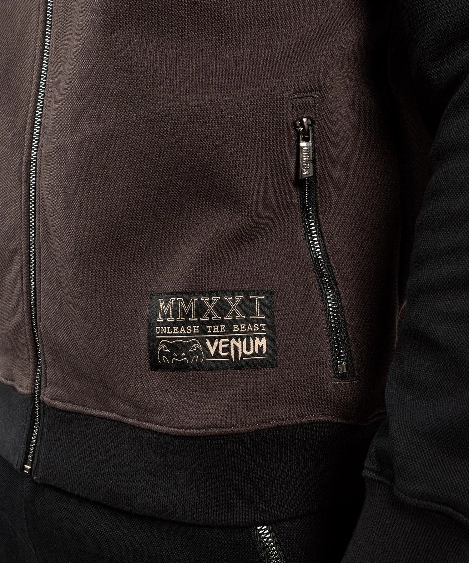 Venum Lions21 Track Jacket - Black/Grey - Image 5