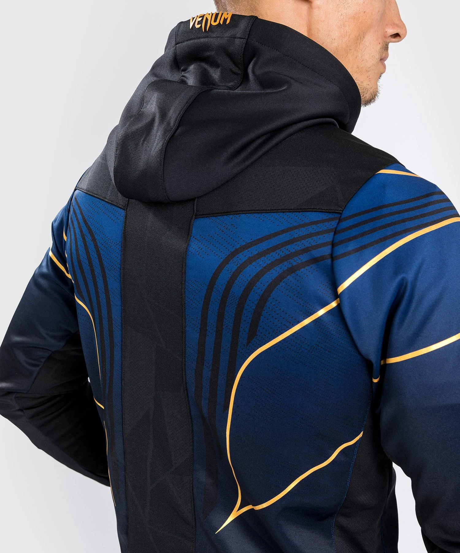 CSD FASHION UFC AUTHENTIC FIGHT NIGHT 2.0 KIT BY VENUM MEN'S WALKOUT HOODIE - Midnight Edition - Champion - Image 9