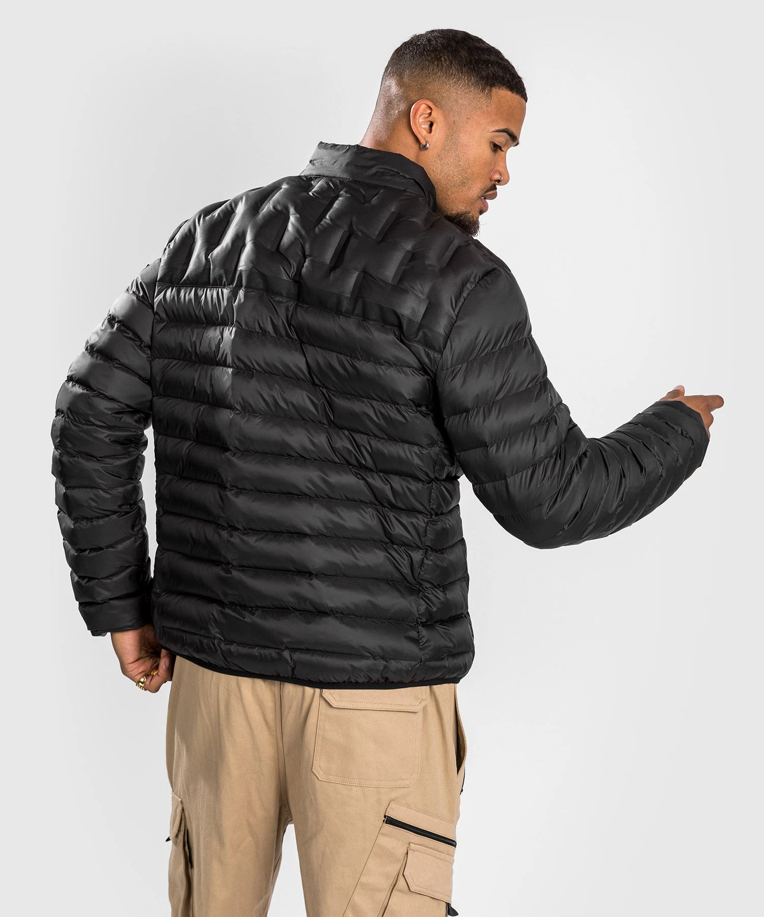 Venum Elite Light Down Jacket - Black - Image 5
