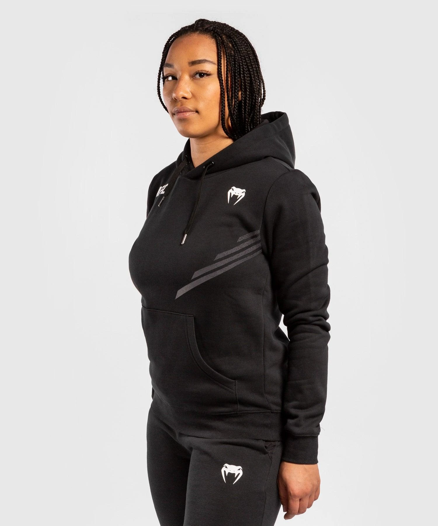 UFC Venum Replica Women's Hoodie - Black - Image 4
