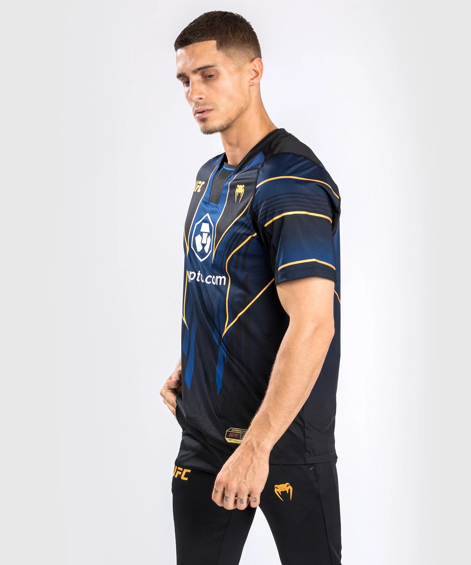 CSD FASHION UFC AUTHENTIC FIGHT NIGHT 2.0 KIT BY VENUM MEN'S WALKOUT JERSEY - Midnight - Champion - Image 2