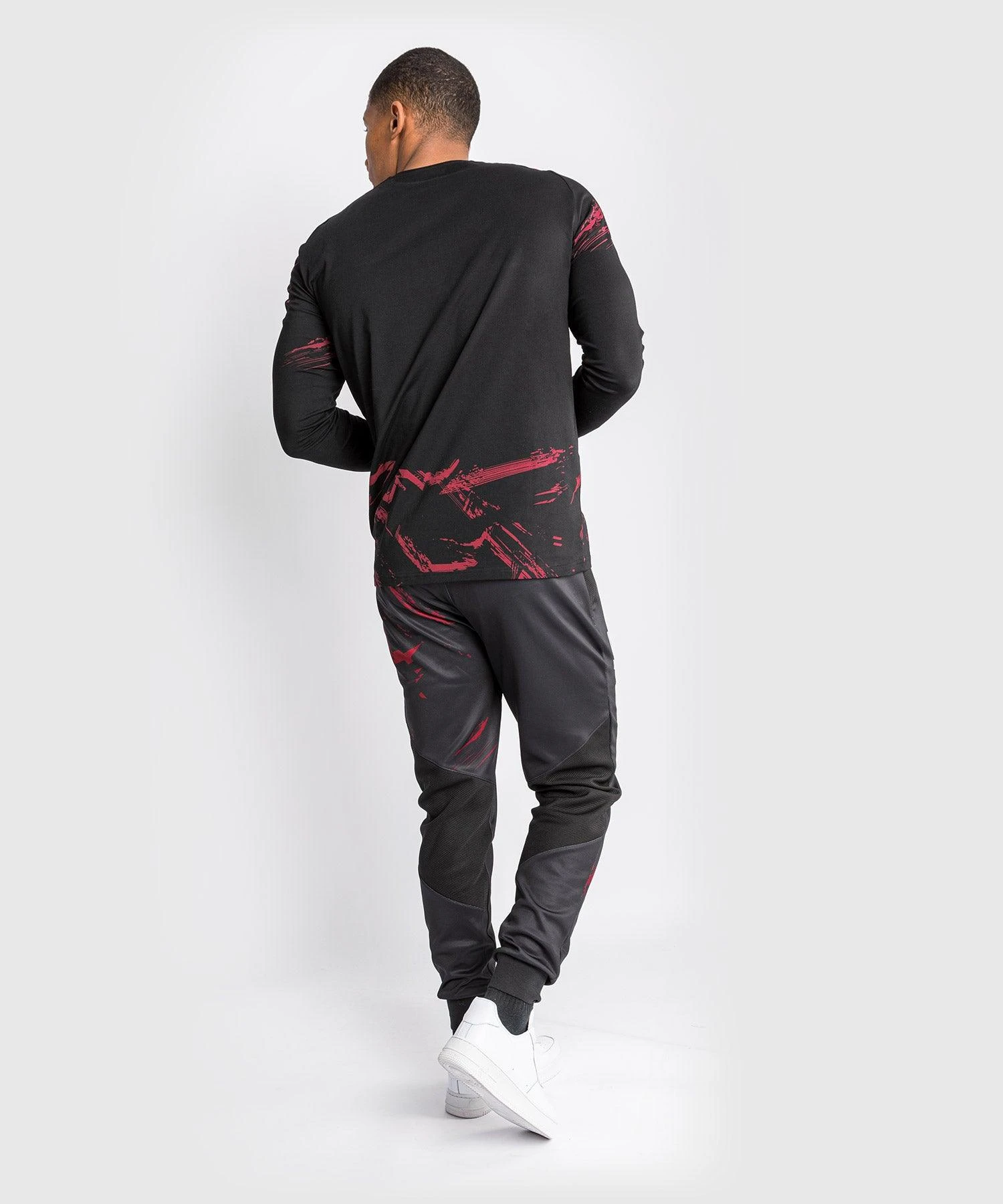 UFC Venum Authentic Fight Week 2.0 Sweatpants - Black/Red - Image 7
