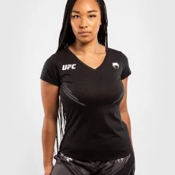 UFC Venum Replica Women's Jersey - Black