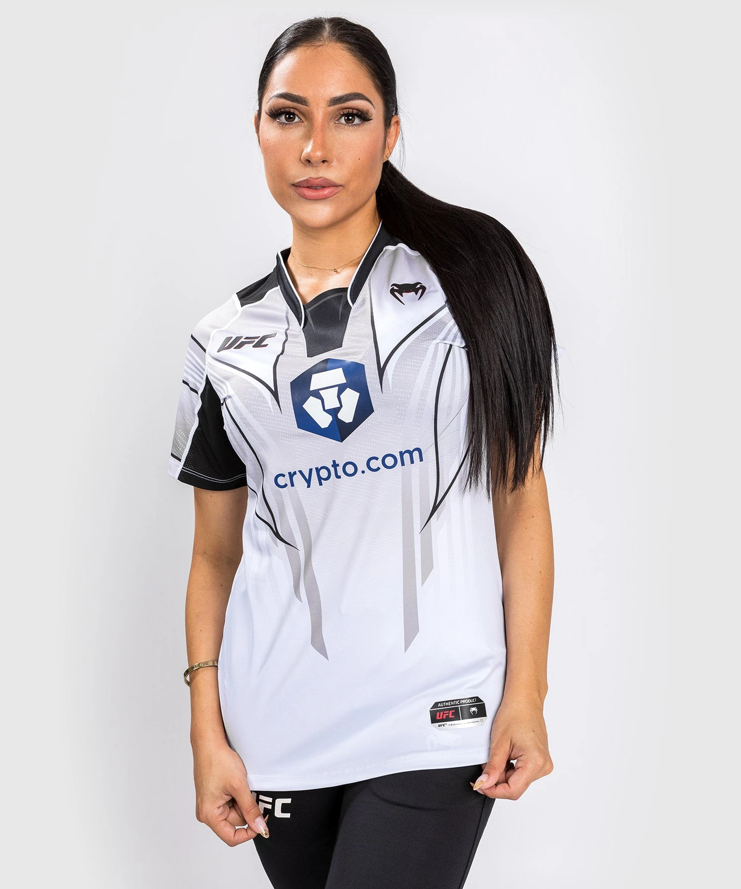 UFC Venum Authentic Fight Night 2.0 Women's Walkout Jersey - White