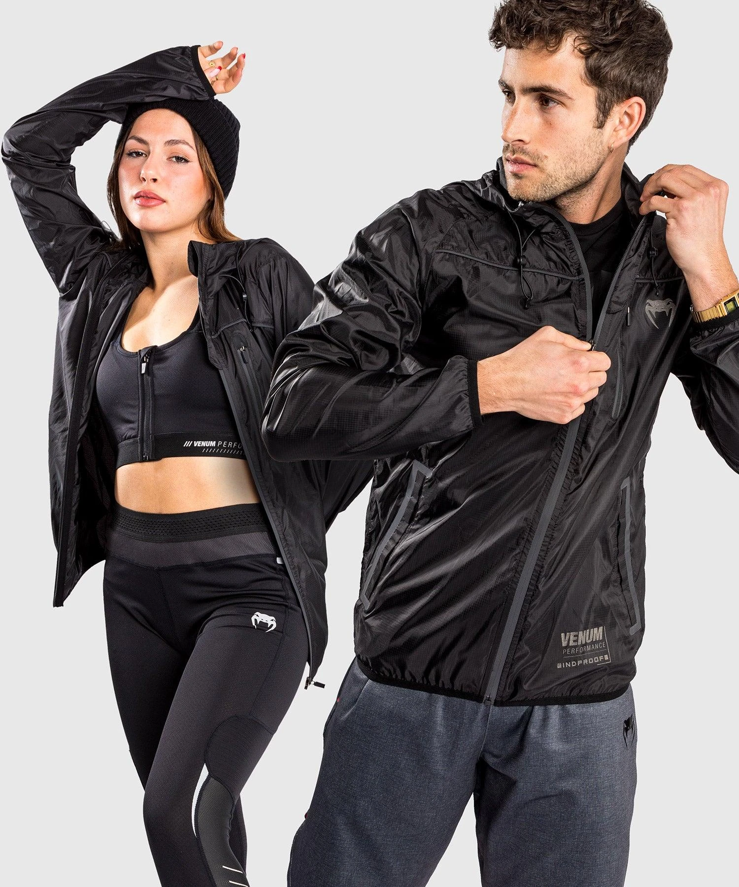 Venum Tempest 2.0 Windproof Jacket - Black