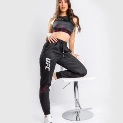 UFC Venum Authentic Fight Week Women's 2.0 Pant - Black/Red