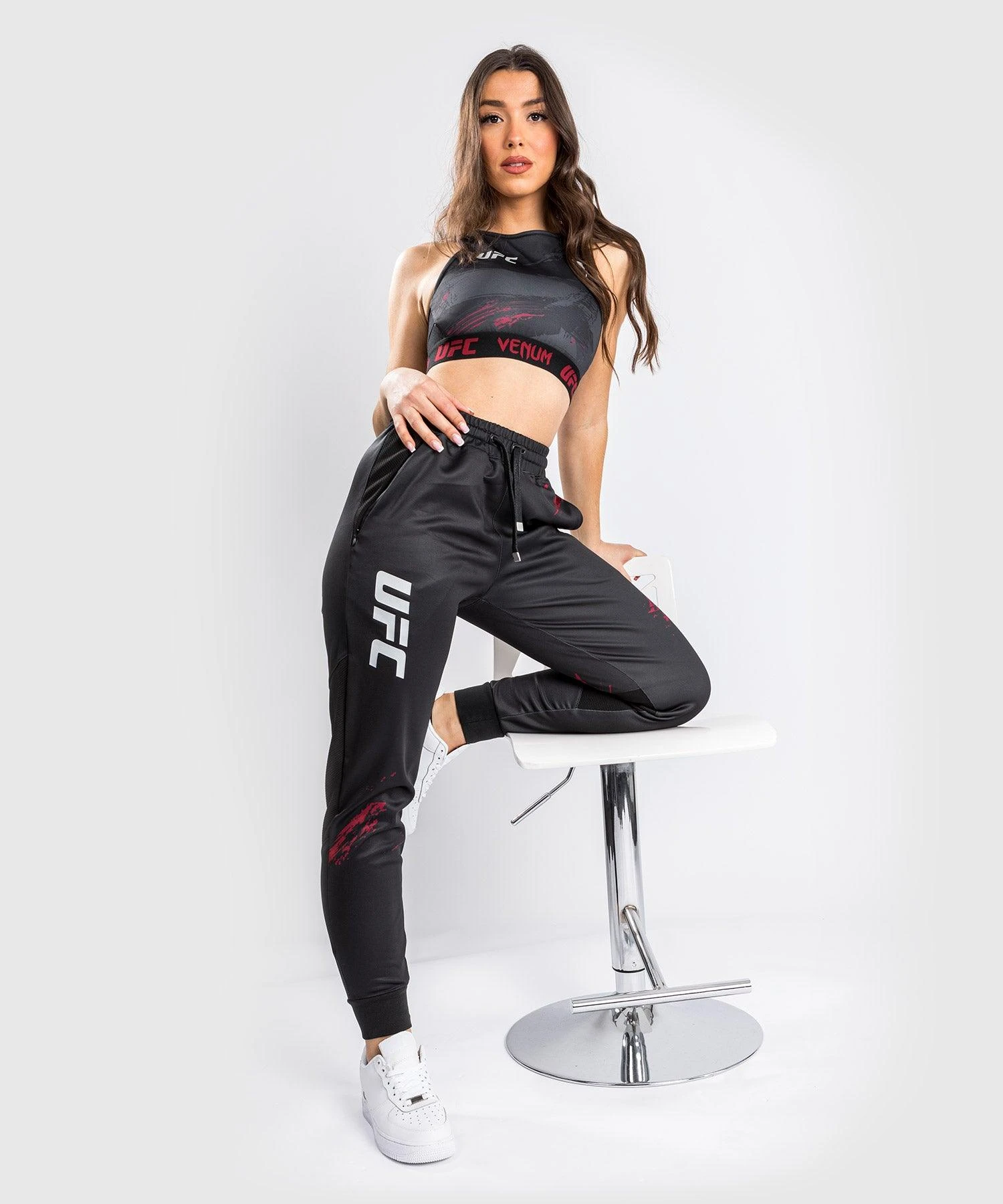 UFC Venum Authentic Fight Week Women's 2.0 Pant - Black/Red
