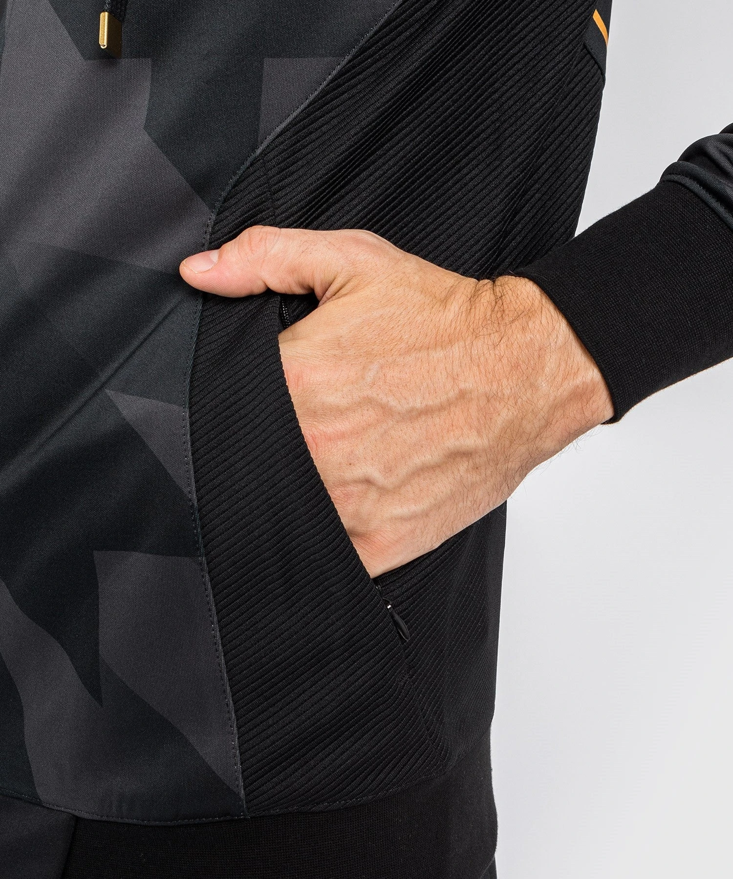 Venum Razor Hoodie - Black/Gold - Image 8