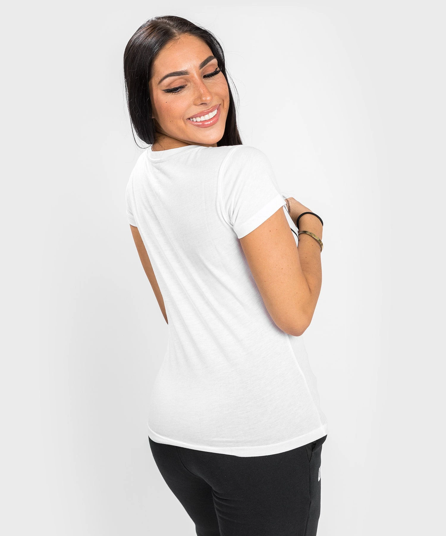 UFC Venum Fight Night 2.0 Replica Women's T-shirt - White - Image 4