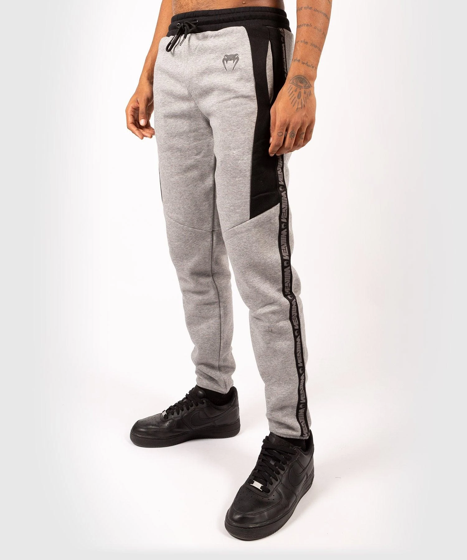 Venum Connect Jogger - Black/Dark Heather Grey - Image 3