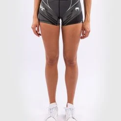 UFC Venum Authentic Fight Night Women's Vale Tudo Shorts - Short Fit - Black