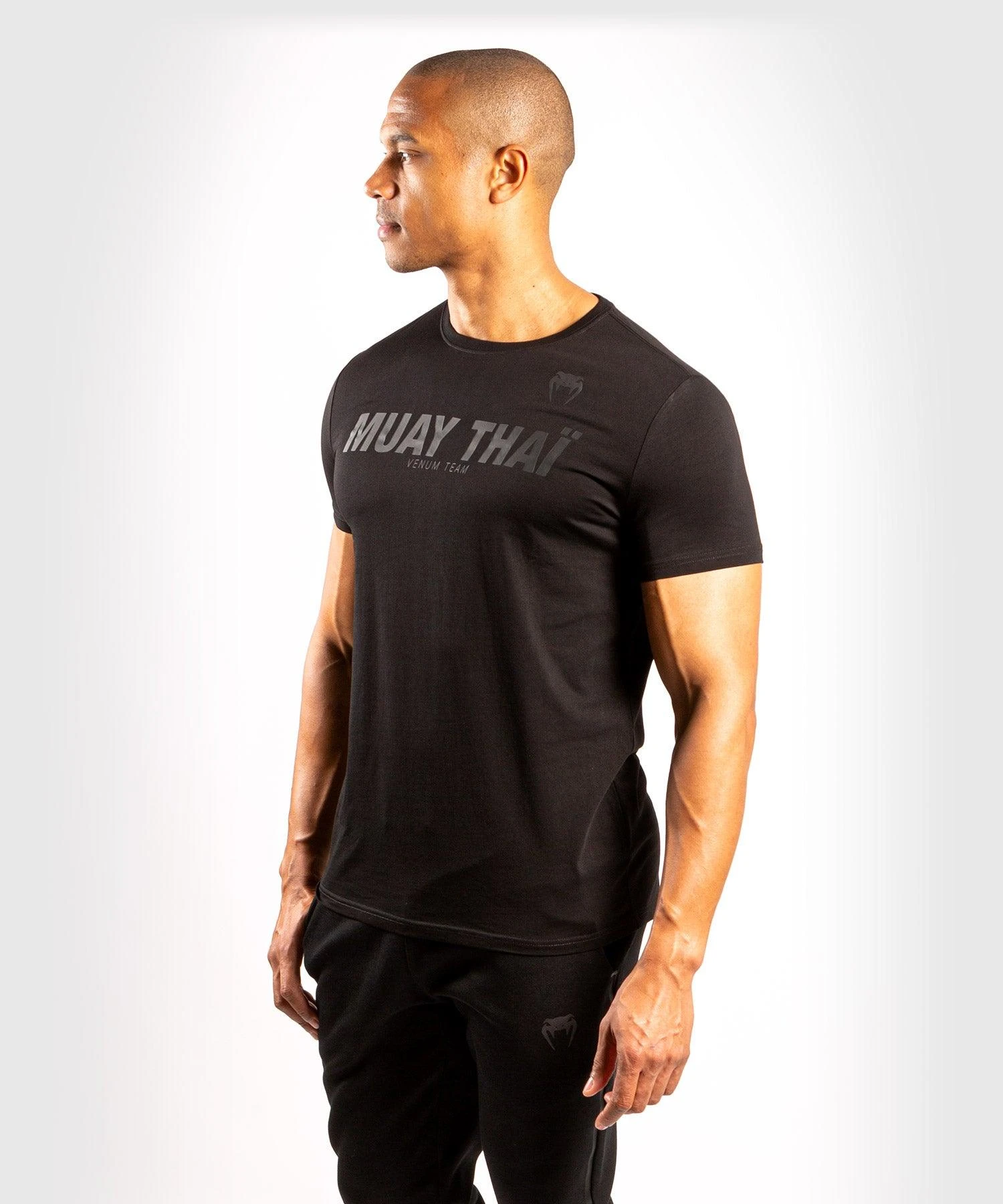 Venum Muay Thai VT T-shirt - Matte/Black - Image 3
