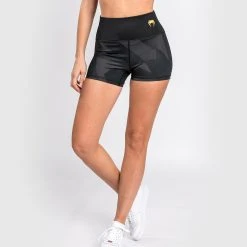 Venum Razor Compression Shorts - For Women - Black/Gold