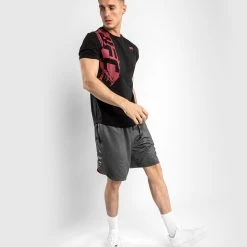 UFC Venum Authentic Fight Week Men's 2.0 Short Sleeve T-Shirts - Black/Red