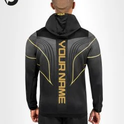 UFC Venum Personalized Authentic Fight Night 2.0 Men's Walkout Hoodie - Champion