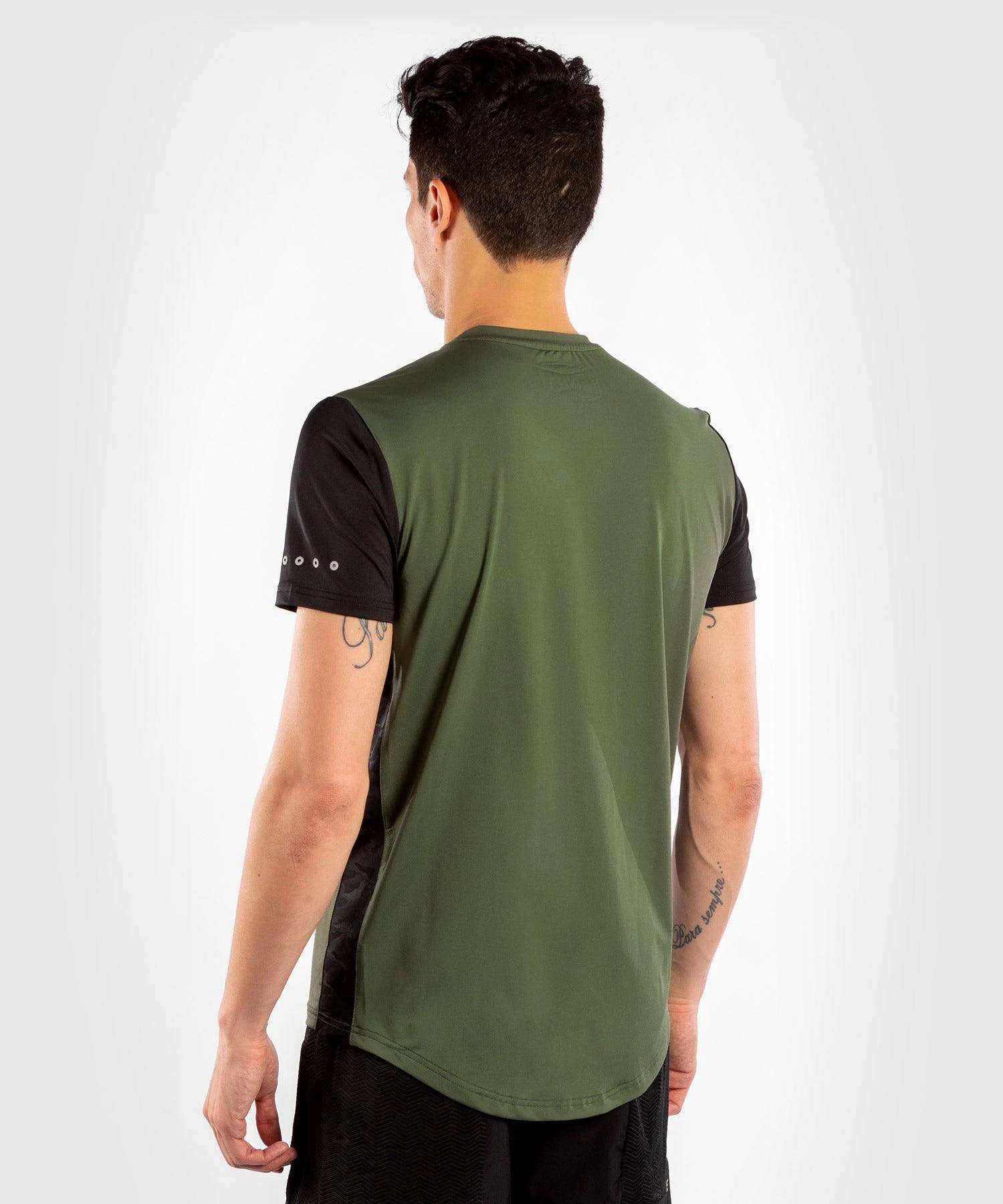 Venum Classic Evo Dry Tech T-shirt - Khaki/Silver - Image 5