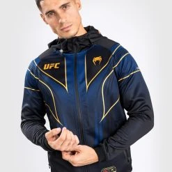 CSD FASHION UFC AUTHENTIC FIGHT NIGHT 2.0 KIT BY VENUM MEN'S WALKOUT HOODIE - Midnight Edition - Champion