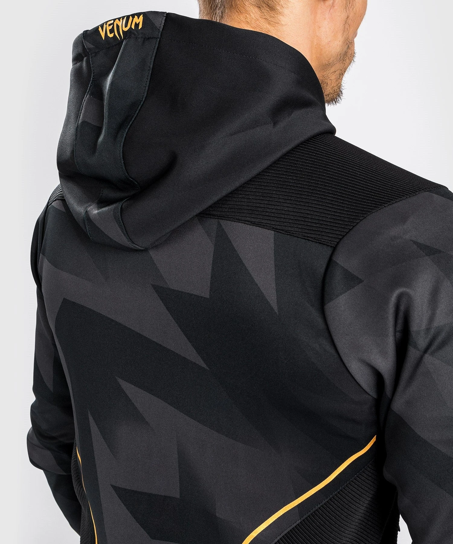 Venum Razor Hoodie - Black/Gold - Image 9