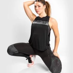 Venum YKZ21 Women's Tank Top - Black/Black