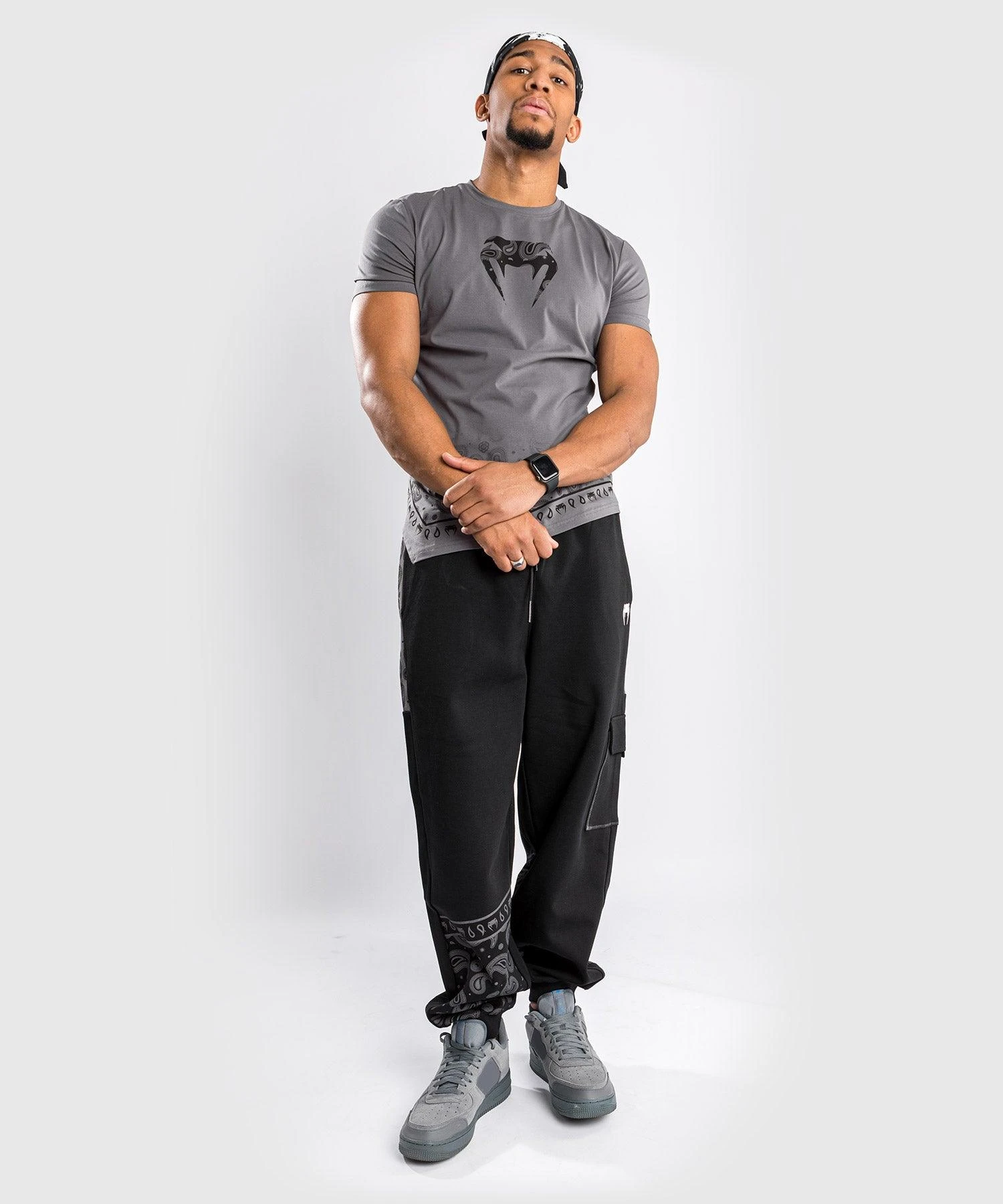 Venum Cali 34 Interference T-Shirt - Dark Grey - Image 3