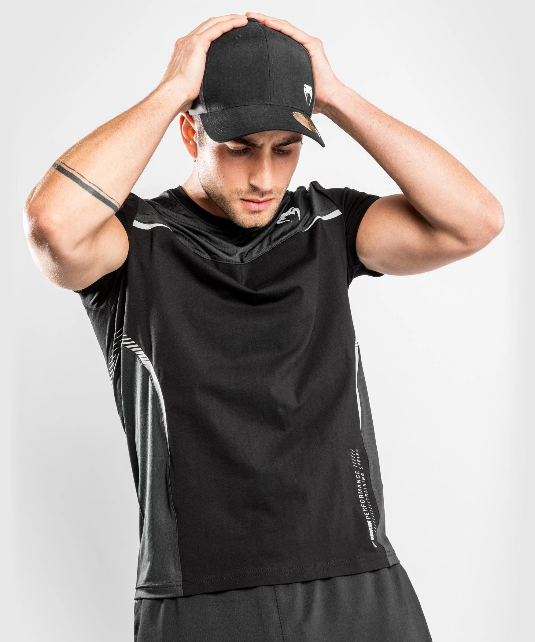 Venum Tempest 2.0 T-shirt - Black/Grey - Image 4