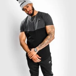 Venum Laser T-Shirt - Black/Heather Grey