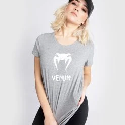 Venum Classic T-Shirt - For Women - Light Heather Grey