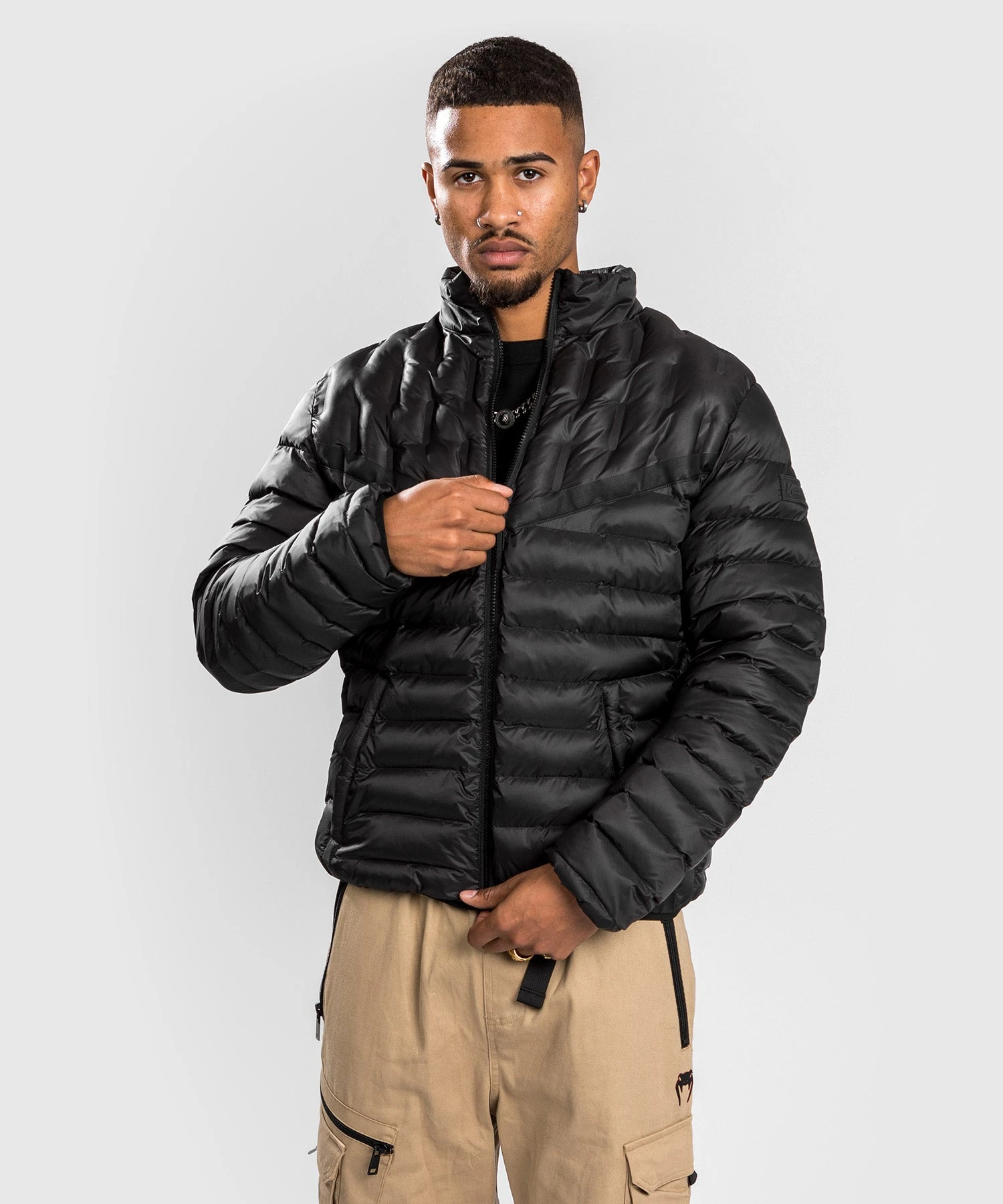 Venum Elite Light Down Jacket - Black - Image 2