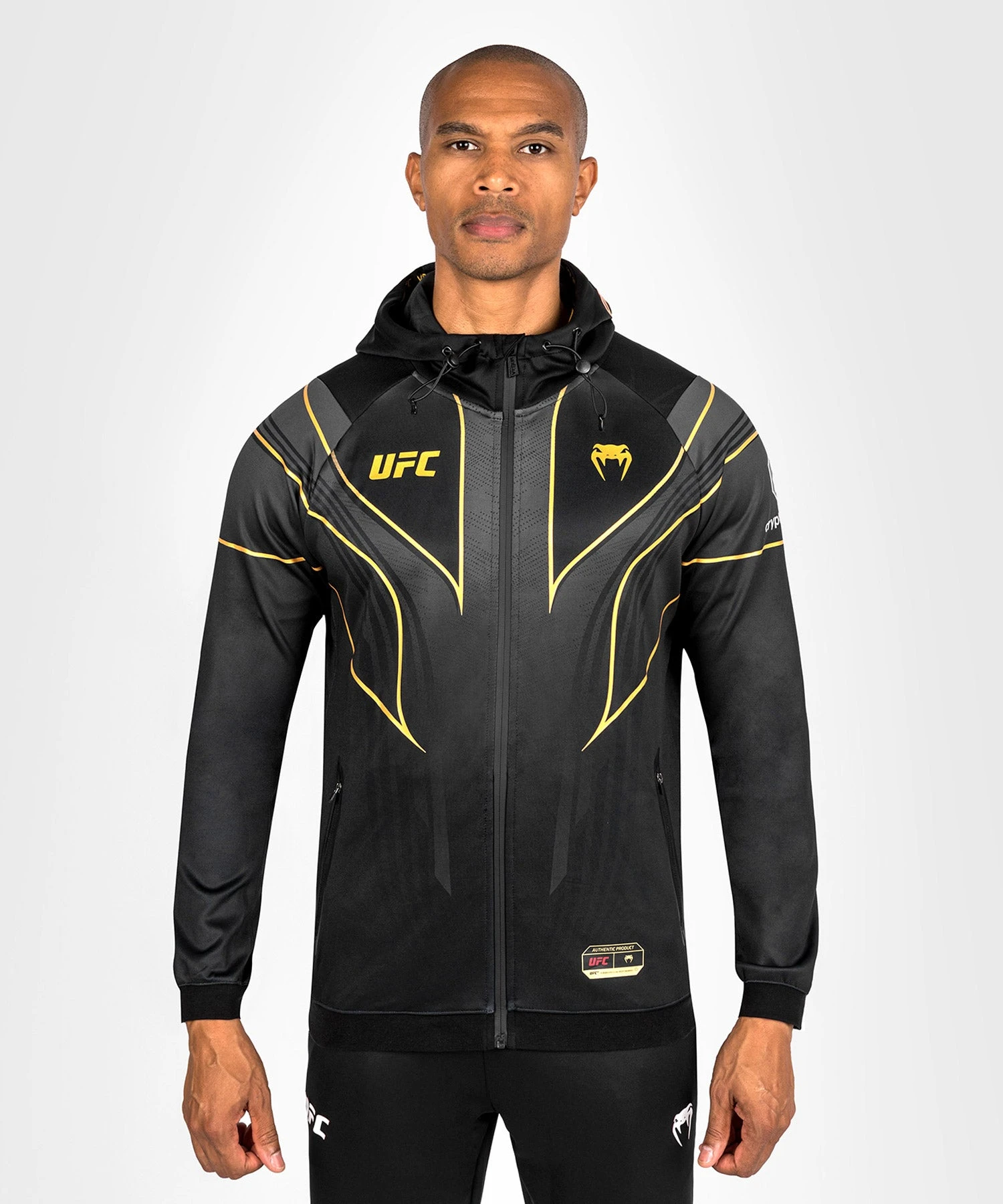 UFC Venum Personalized Authentic Fight Night 2.0 Men's Walkout Hoodie - Champion - Image 5