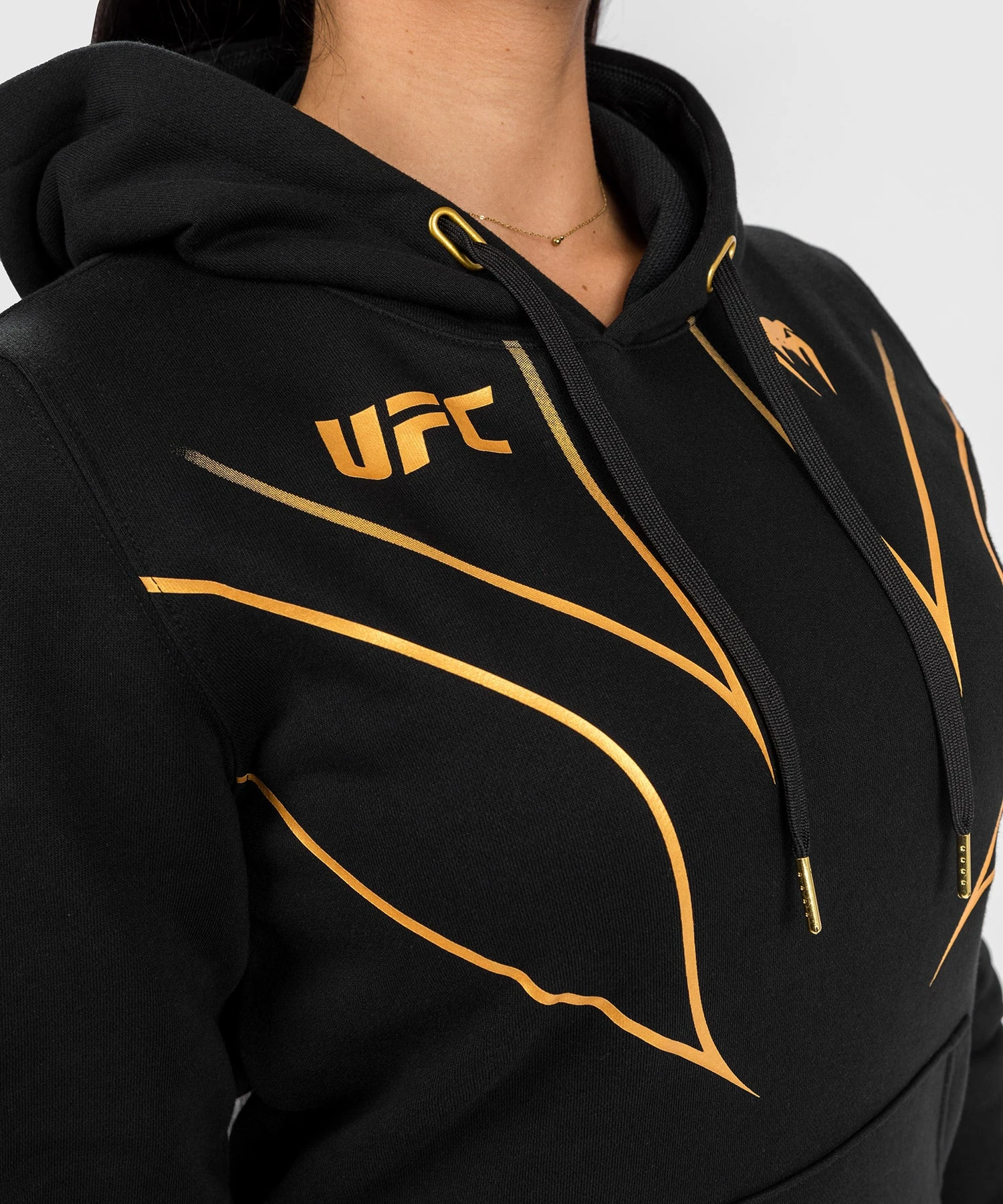 UFC Venum Fight Night 2.0 Replica Women's Hoodie - Champion - Image 5