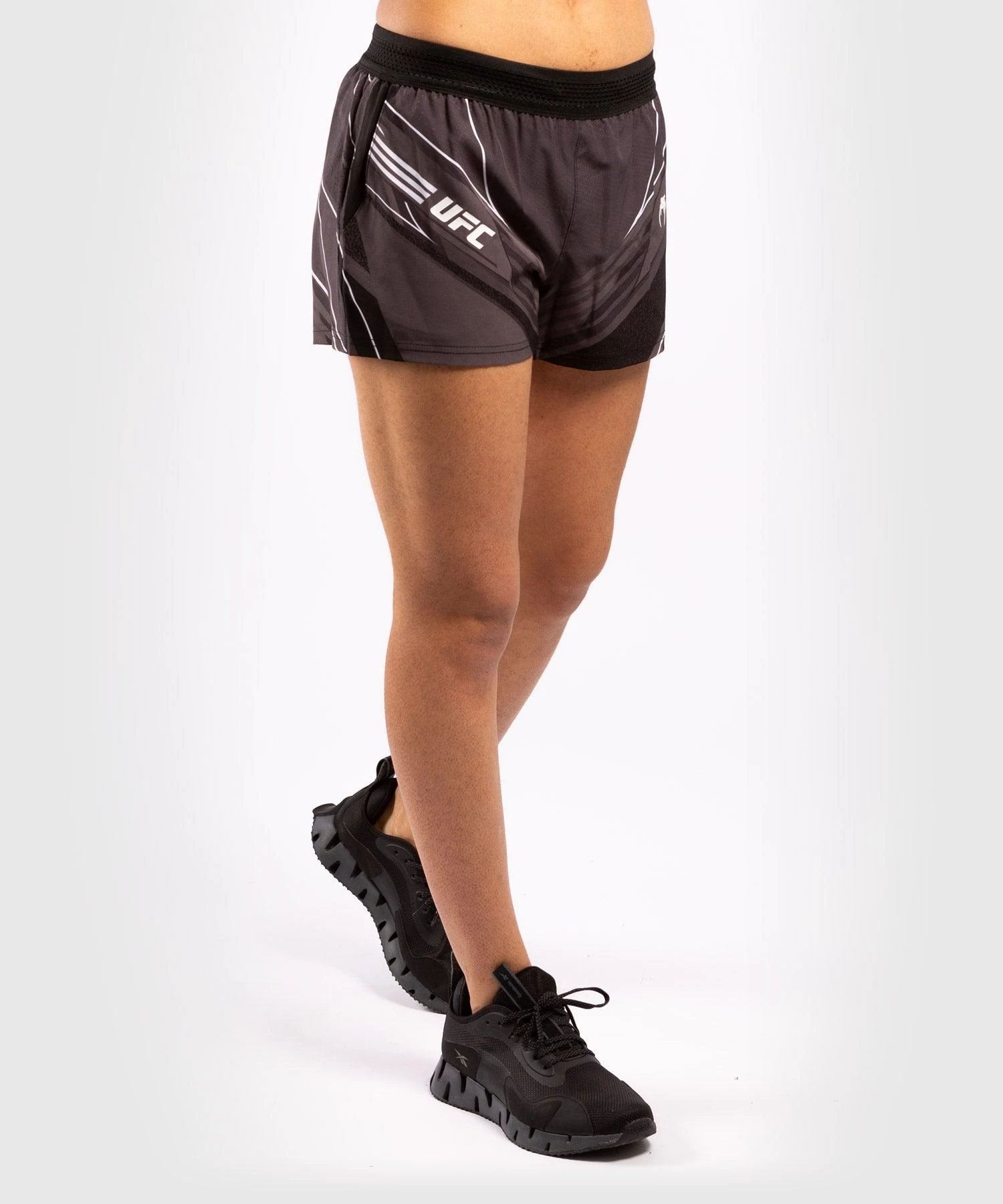 UFC Venum Replica Women's Shorts - Black - Image 4