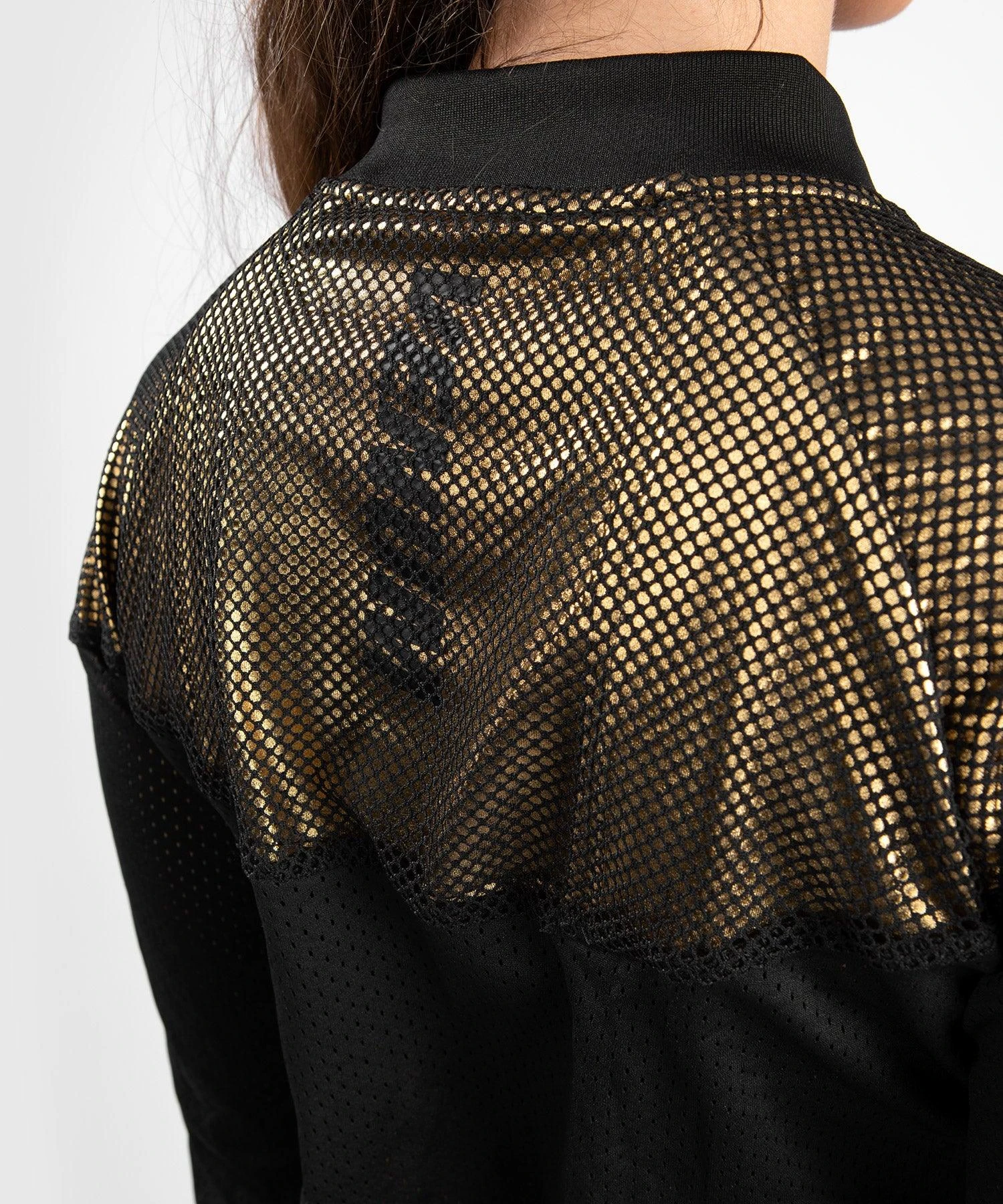 Venum Lightning Mesh Jacket - For Women - Black/Gold - Image 5