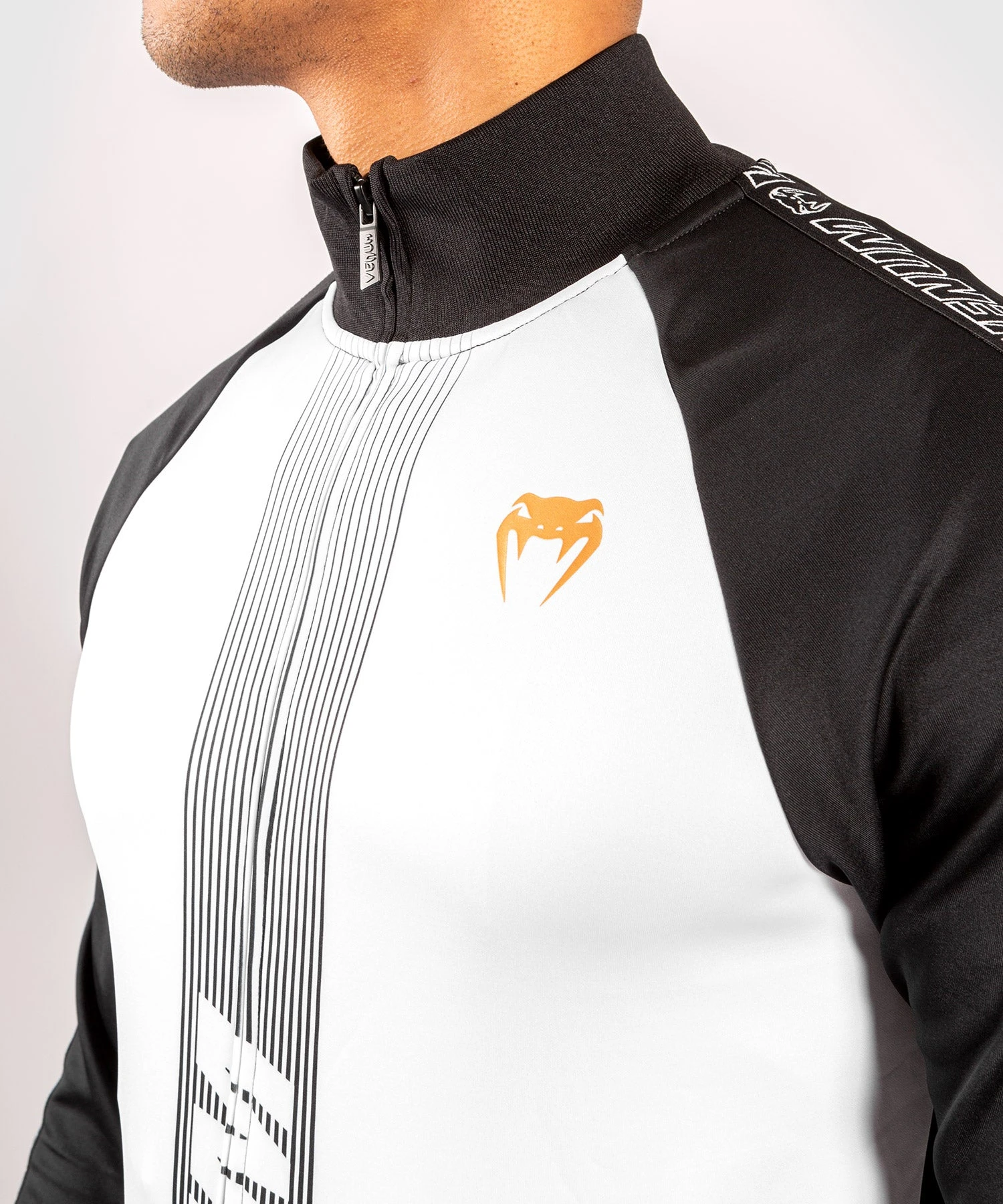 Venum Club 212 Track Jacket - Black/White - Image 5