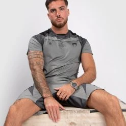 Venum Stone Dry Tech T-Shirt - Short Sleeves - Mineral Green