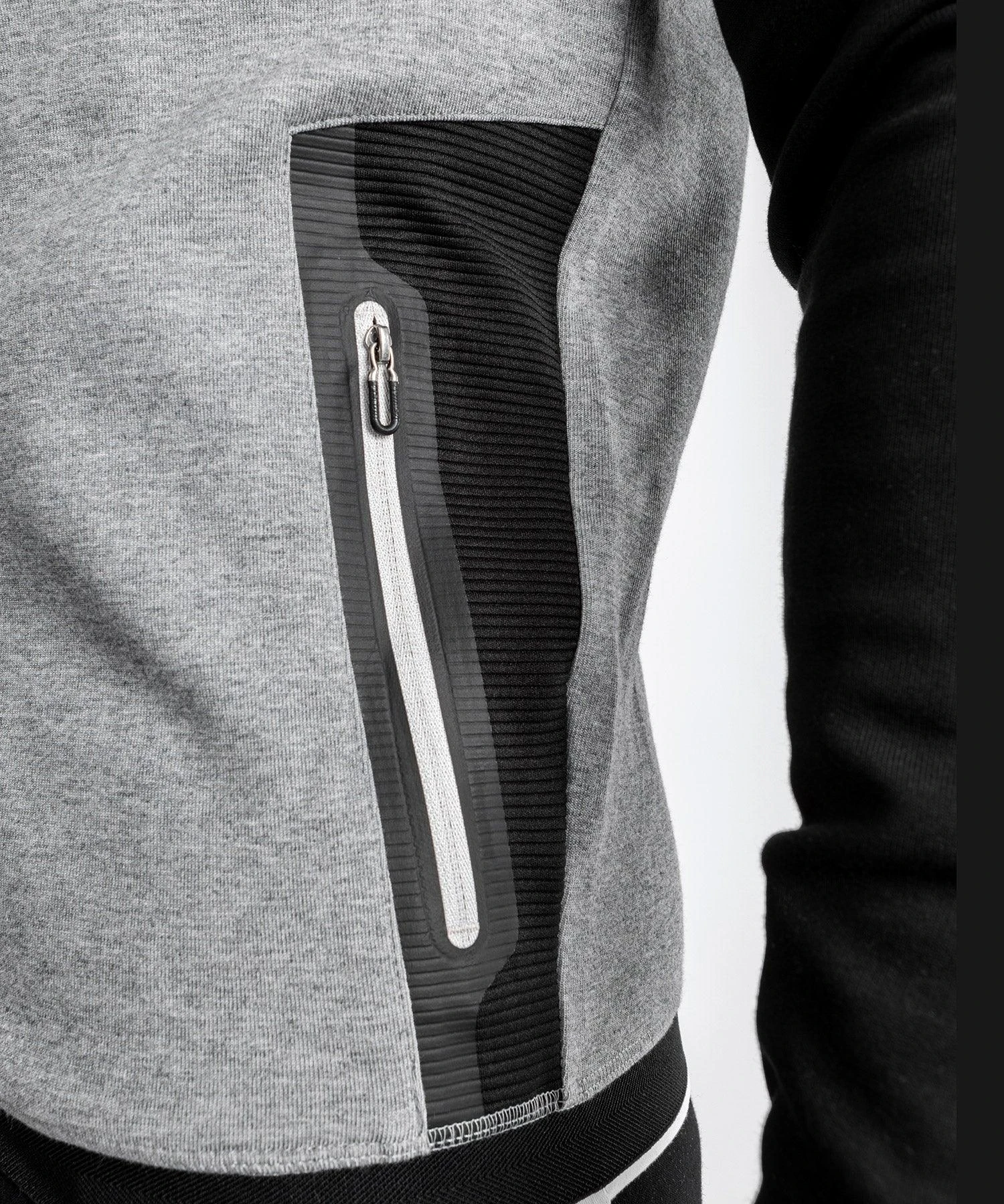 Venum Laser Evo 2.0 Hoodie - Light Heather Grey - Image 8