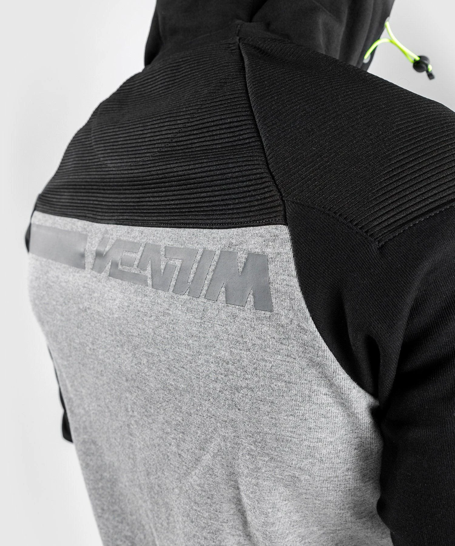 Venum Laser Evo 2.0 Hoodie - Light Heather Grey - Image 6