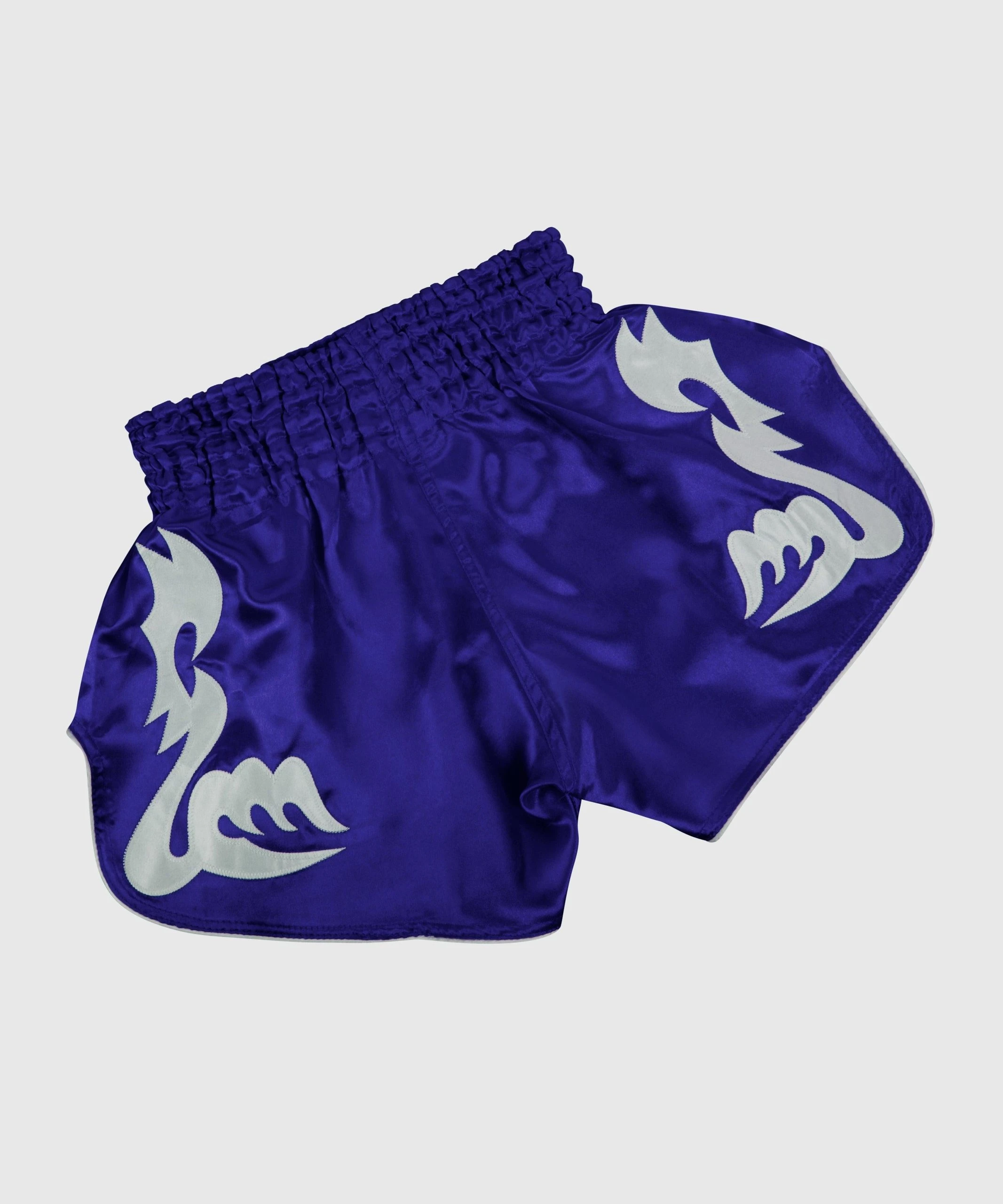 Venum Bangkok Inferno Muay Thai Shorts - Blue/White - Image 2