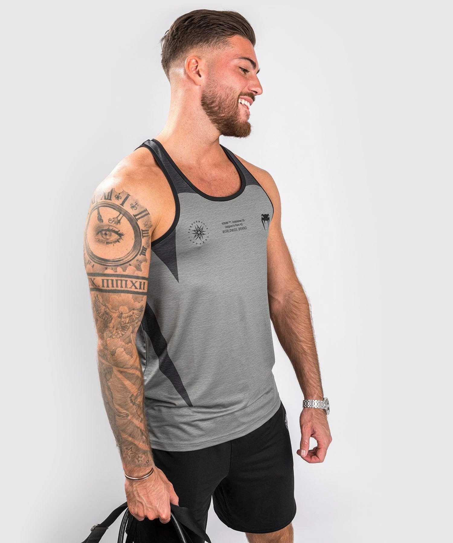 Venum Stone Dry Tech Tank Top - Mineral Green - Image 5