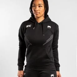 UFC Venum Replica Women's Hoodie - Black