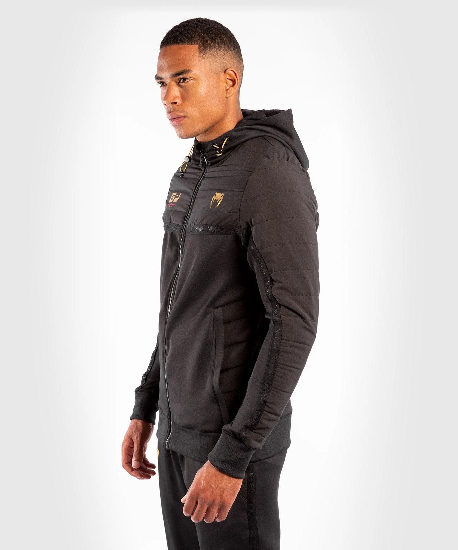 Venum Petrosyan 2.0 Hoodie - Black/Gold - Image 2