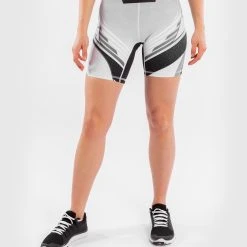 UFC Venum Authentic Fight Night Women's Vale Tudo Shorts - Long Fit - White