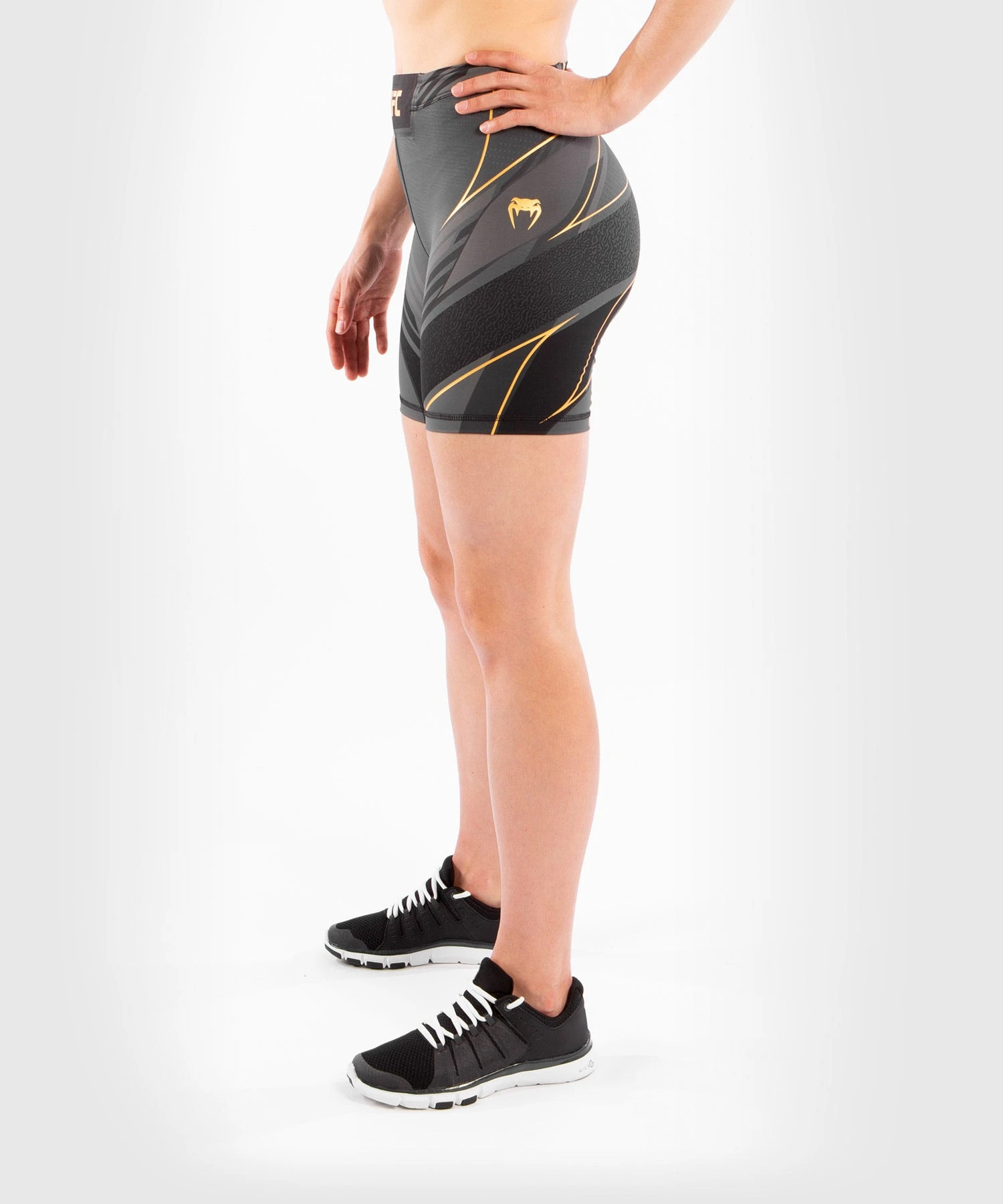 UFC Venum Authentic Fight Night Women's Vale Tudo Shorts - Long Fit - Champion - Image 4