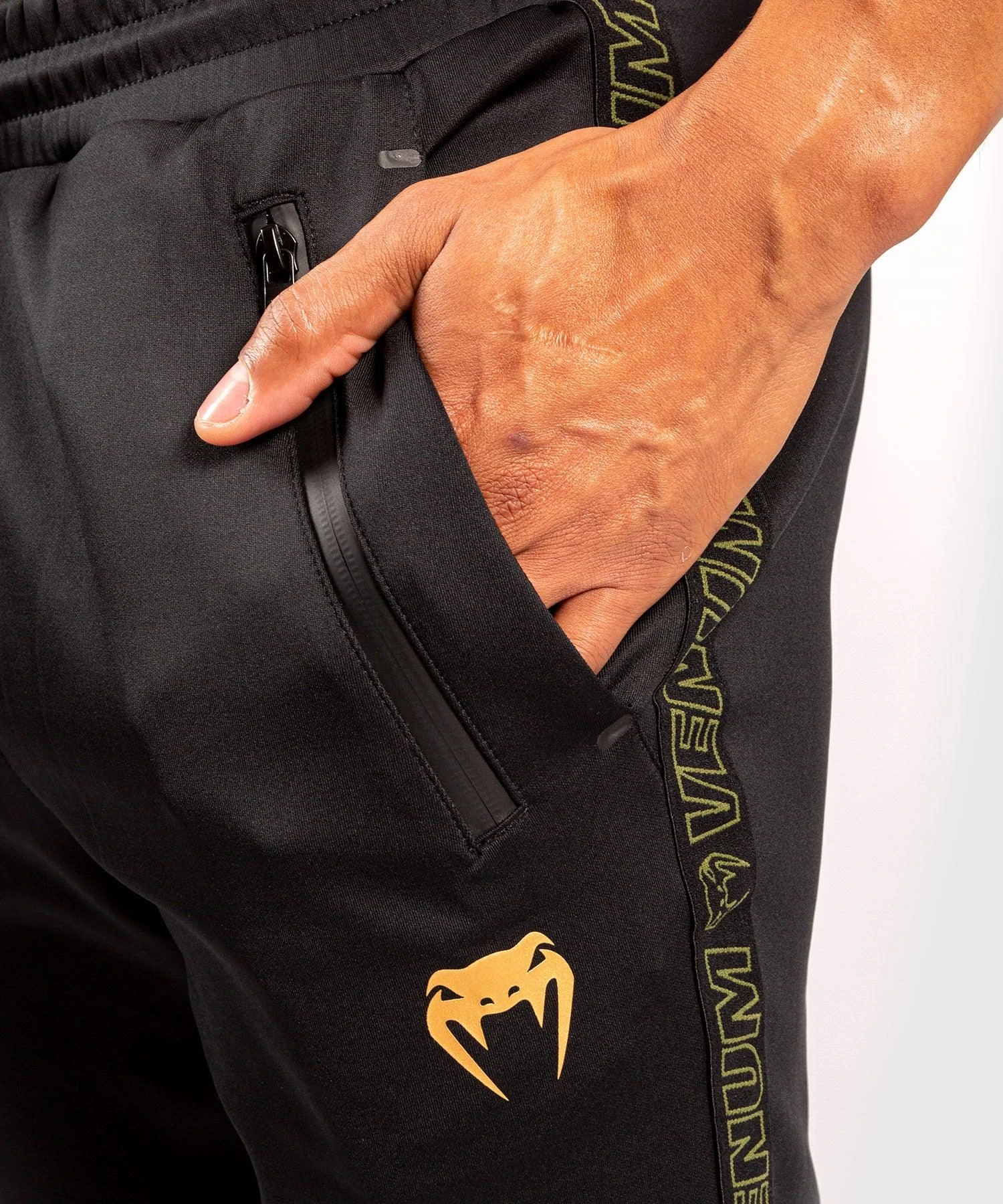 Venum Club 212 Joggers - Black/Khaki - Image 4