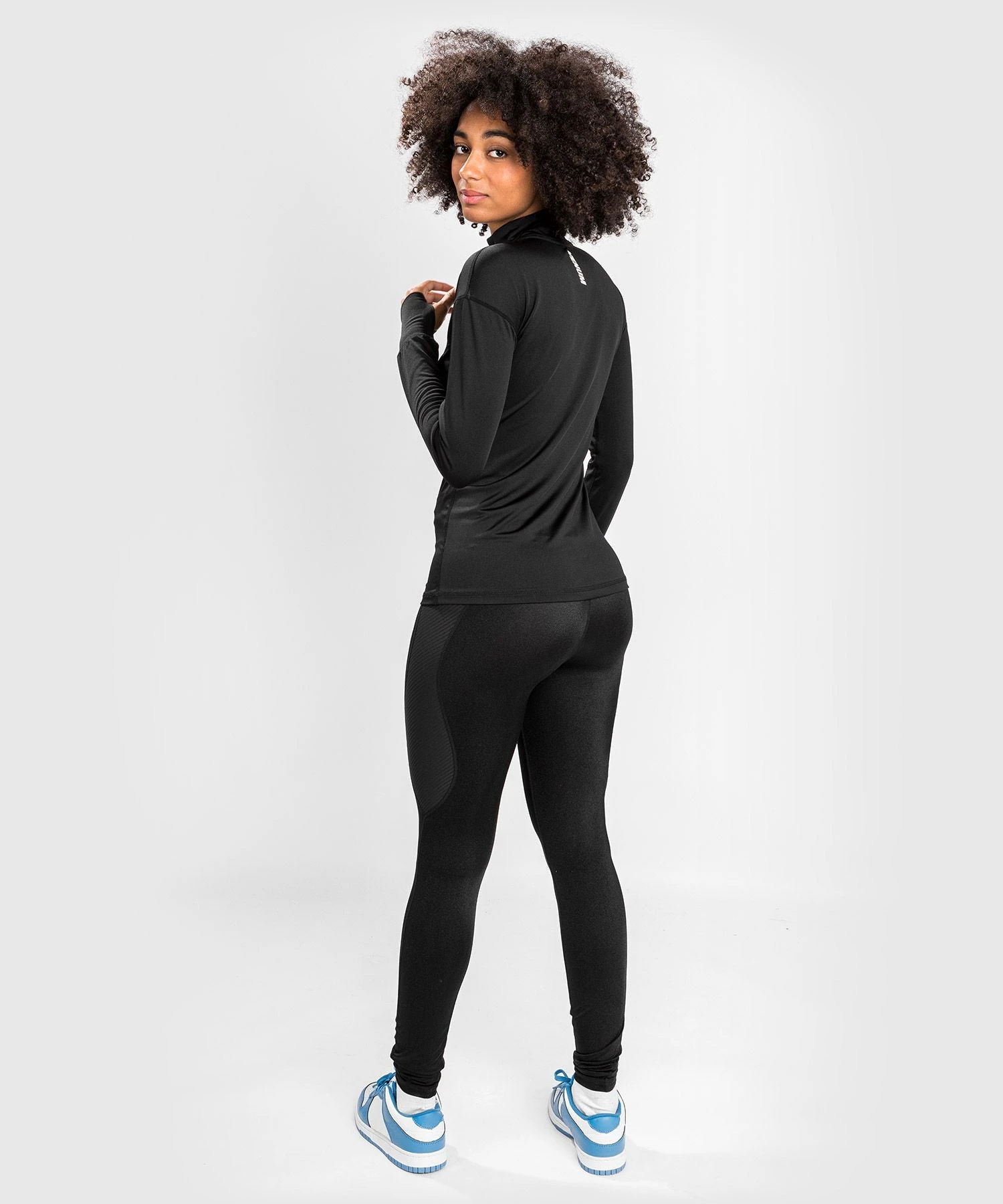 Venum Essential Women's Base Layer Top - Black - Image 8