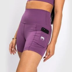 Venum Essential Women's Bike Shorts - Dusky Orchid/Brushed Silver